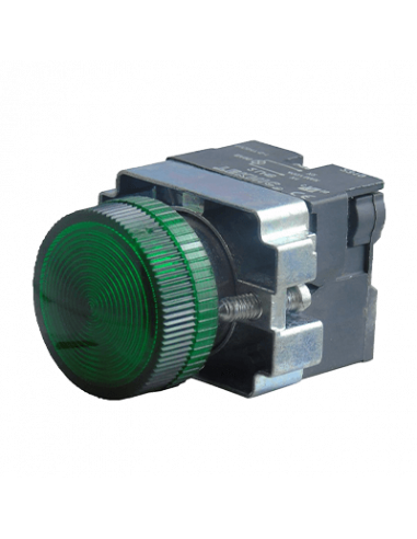 Lámpara piloto 22mm metal