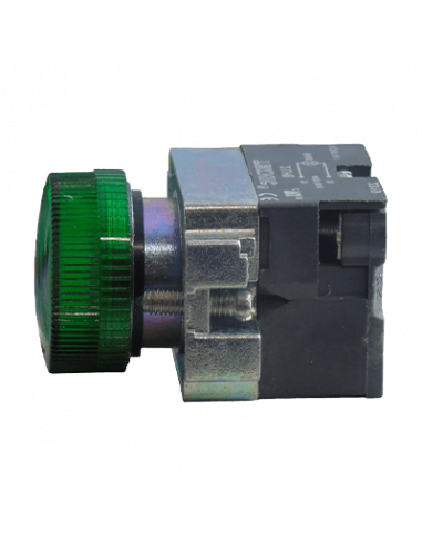 Lámpara piloto 22mm metal