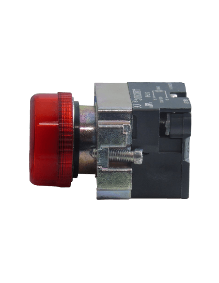 Lámpara piloto 22mm metal