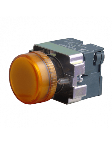 Lámpara piloto 22mm metal