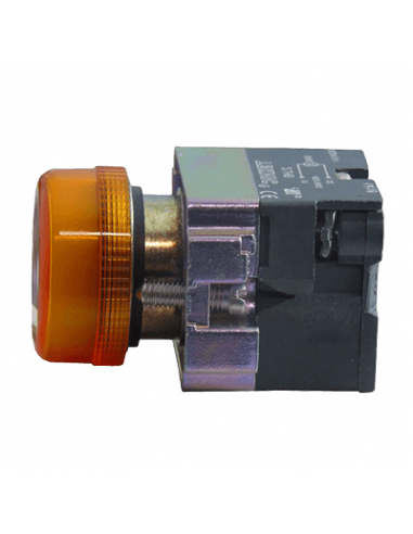 Lámpara piloto 22mm metal