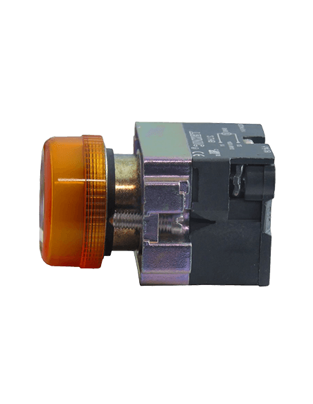 Lámpara piloto 22mm metal