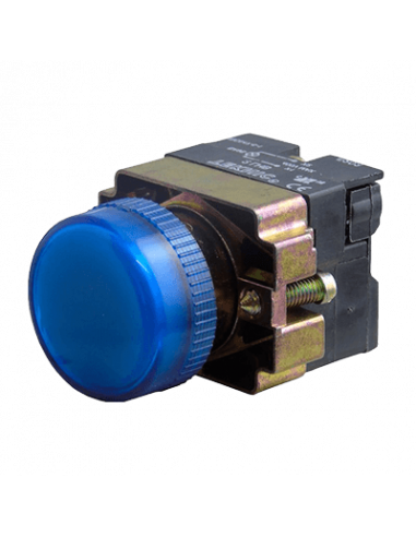 Lámpara piloto 22mm metal