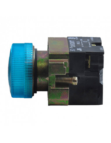 Lámpara piloto 22mm metal