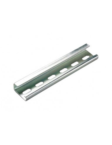Riel Din 32mm, 1m plateado
