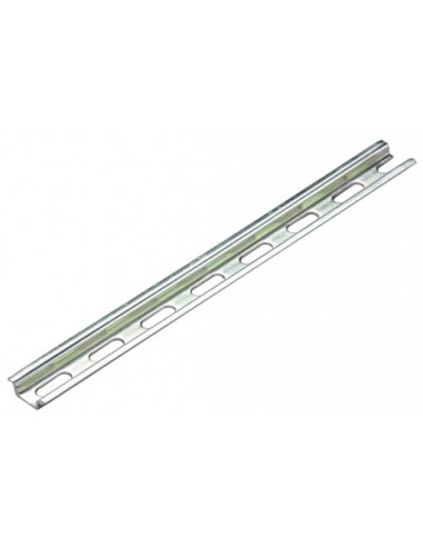 Riel Din 15mm, 1m plateado