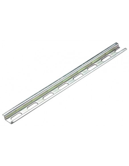 Riel Din 15mm, 1m plateado