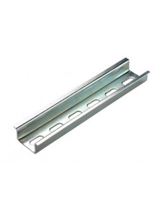 Riel Din 35-15mm, 1m plateado