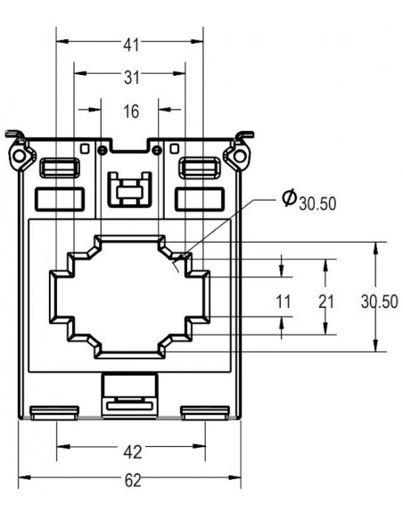Transformador 125/5A SPCT