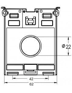 Transformador de Corriente 30/5A 2