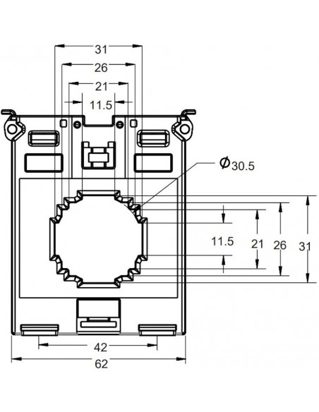 Transformador 50/5A SPCT