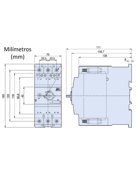 Guardamotores Marco 100AMP