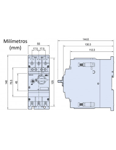 Guardamotores Marco 63AMP