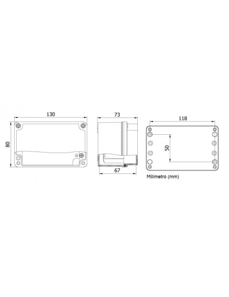 Gabinete de Aluminio