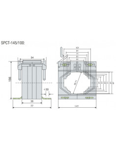Transformador de Corriente 2500/5A  2