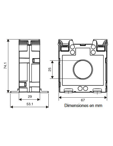 Transformador 60/5A HYCT