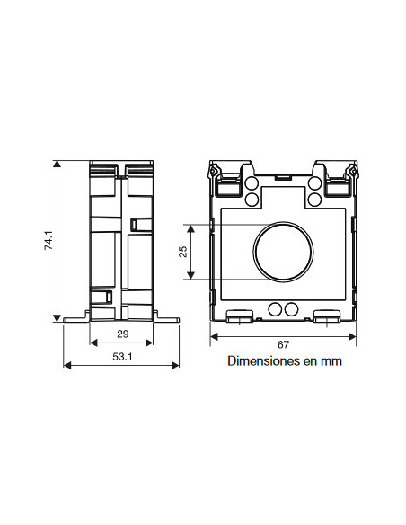Transformador 30/1A HYCT