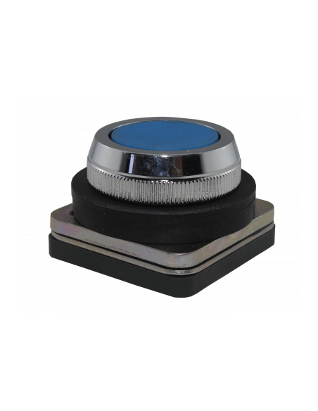Boton 30mm no iluminado metal