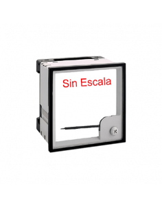 Amperímetro Analógico, 72x72