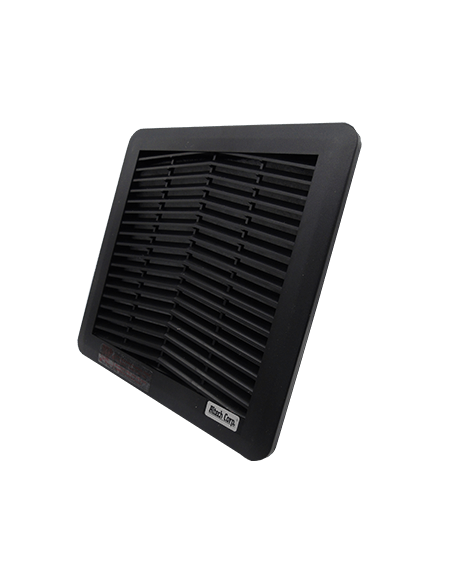 Ventilador con filtro 24VCD