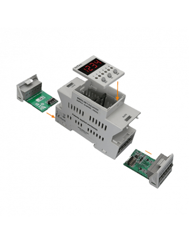 Base para PLC Serie MiBRX 2M