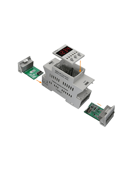 Base para PLC Serie MiBRX 2M