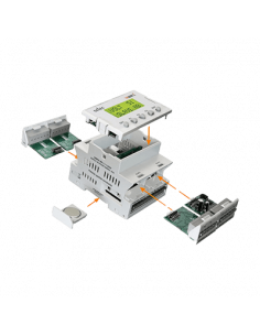 Base para PLC Serie MiBRX 4M
