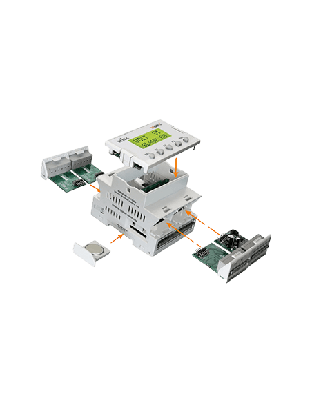 Base para PLC Serie MiBRX 4M
