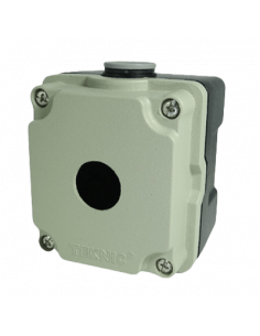 Botonera de Aluminio Ø 22mm 2