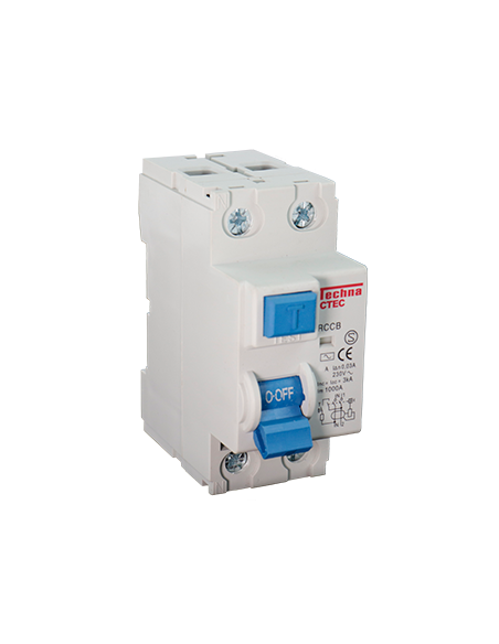 Interruptor 100A, 2 Polos, 6kA