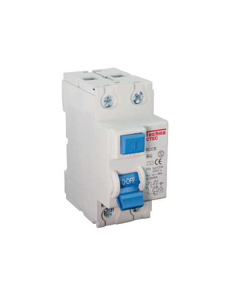 Interruptor 63A, 2 Polos, 6kA 