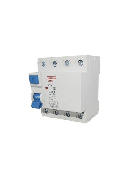 Interruptor 25A, 4 Polos, 6kA