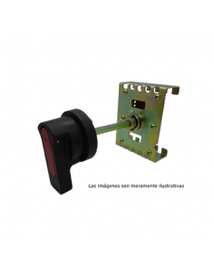 Maneta exterior con barreta y soporte