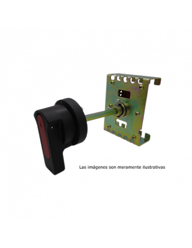 Maneta exterior con barreta y soporte