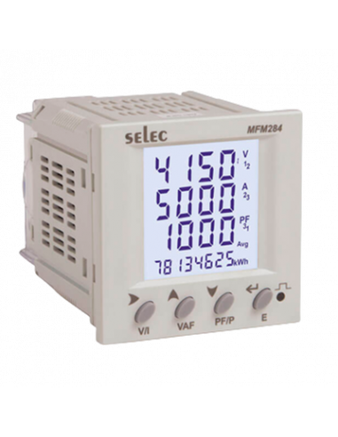 Medidor Multifunción 72x72mm