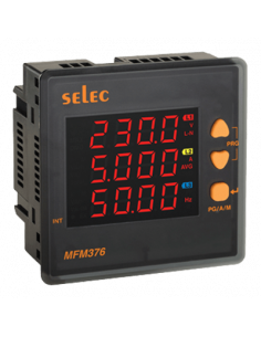 Medidor Multifunción 96x96mm