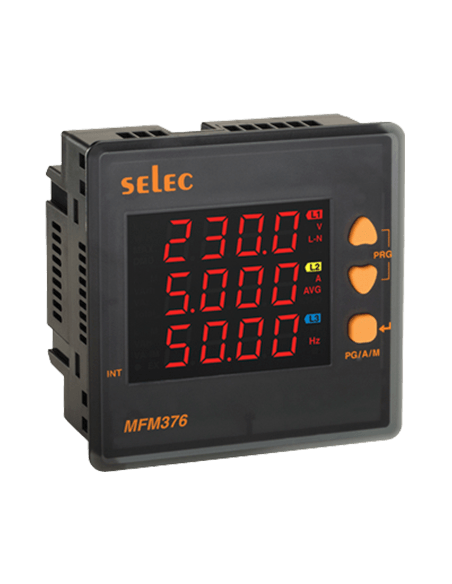 Medidor Multifunción 96x96mm