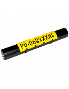 Marcador para cable perforado