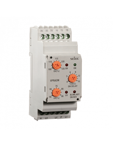 Relevador de Protección de Voltaje, Analógico