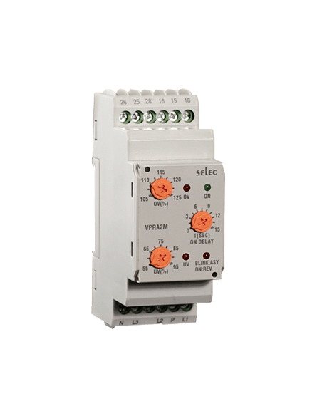 Relevador de Protección de Voltaje, Analógico