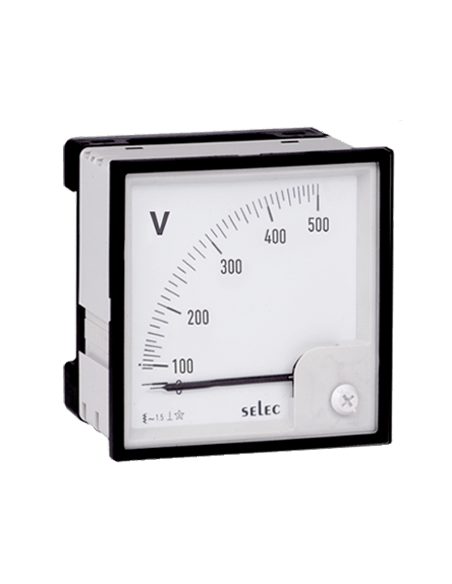 Voltímetro analógico