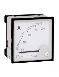 Amperímetro Analógico de 72x72mm