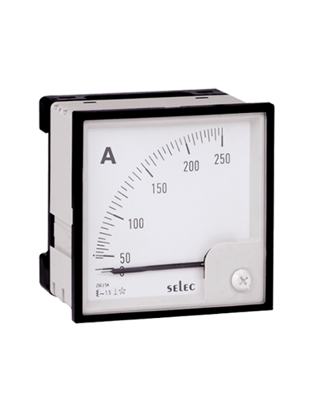 Amperímetro Analógico de 72x72mm