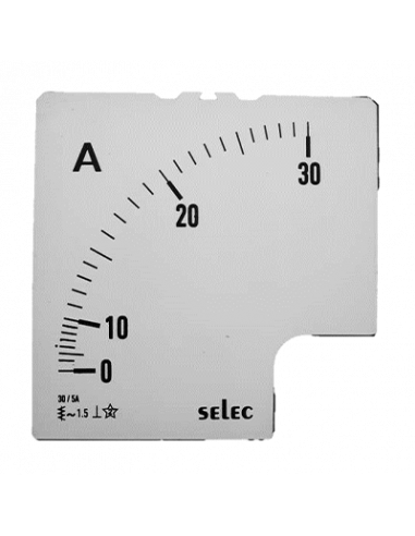 Placa de Escala 96x96mm