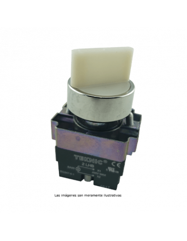 Selector 22mm iluminado