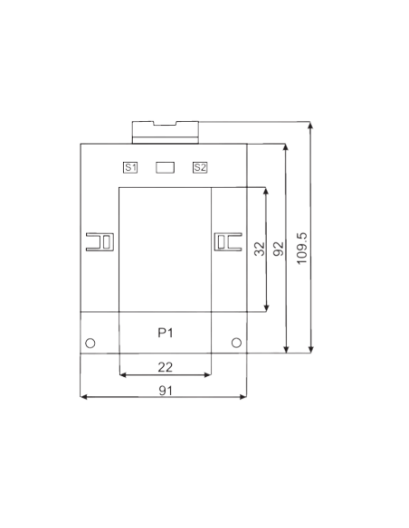 Transformador 200/5A SCCT