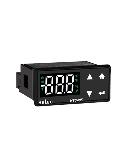 Controlador de humedad y temperatura Dígital, 48x72