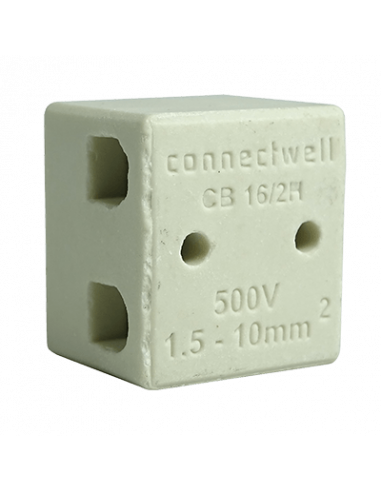 Bloque cerámico 2 polos