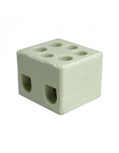 Bloque cerámico 2 polos