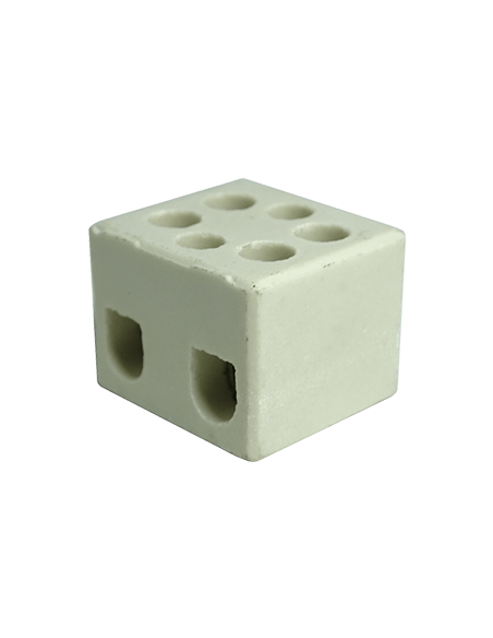 Bloque cerámico 2 polos